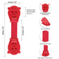 Anti Escape Baby Harness Chest Clip, Red Monkey(2 Pack)