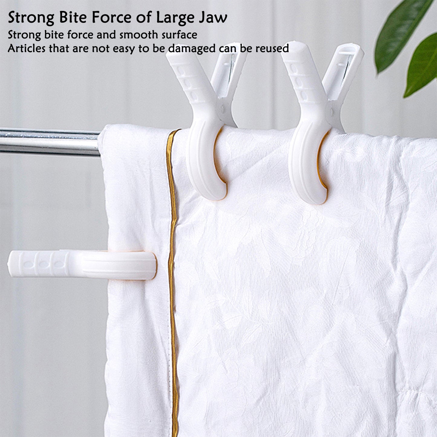 6pcs Towel Clips for Sun Loungers