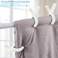 QOPAHI 6pcs Towel Clips for Sun Loungers with Drawstring Organizer（Blue）
