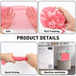 Knotted African Net Sponge（Black+Pink）