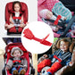 Anti Escape Baby Harness Chest Clip, Red Monkey(2 Pack)